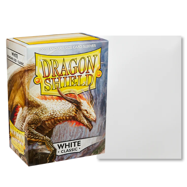 Dragon Shield Matte Sleeves White Classic 100ct
