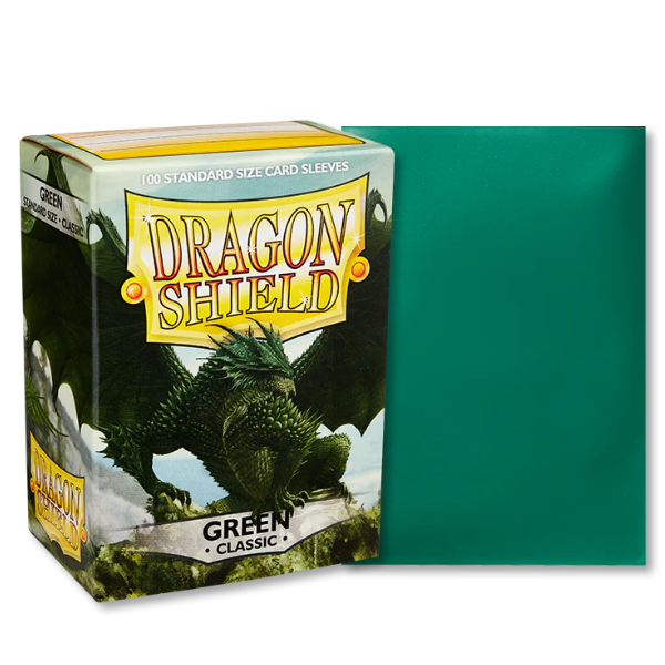 Dragon Shield Sleeves Green Classic 100ct
