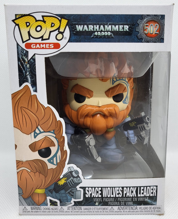 Funko Pop Games (502) Space Wolves Pack Leader