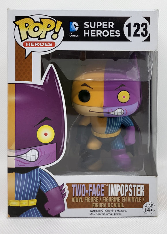 Funko Pop Heroes (123) Two Face Impopster