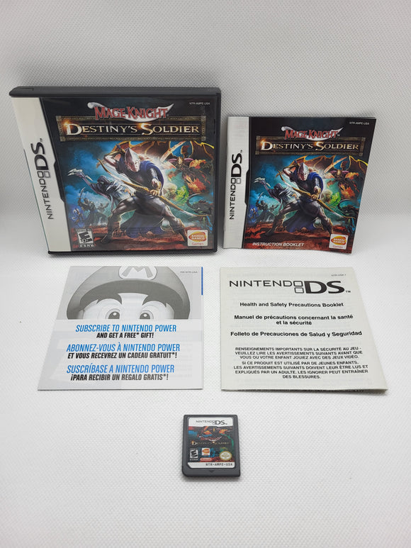 Mage Knight Destiny's Soldier DS