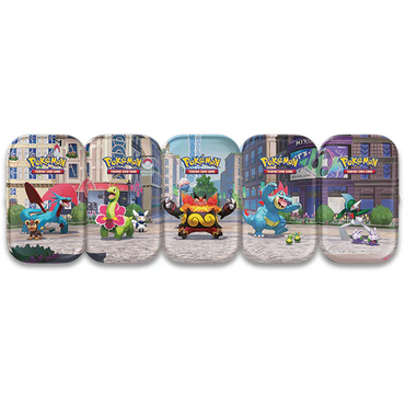 Pokémon TCG - Lumiose City Mini Tin Display