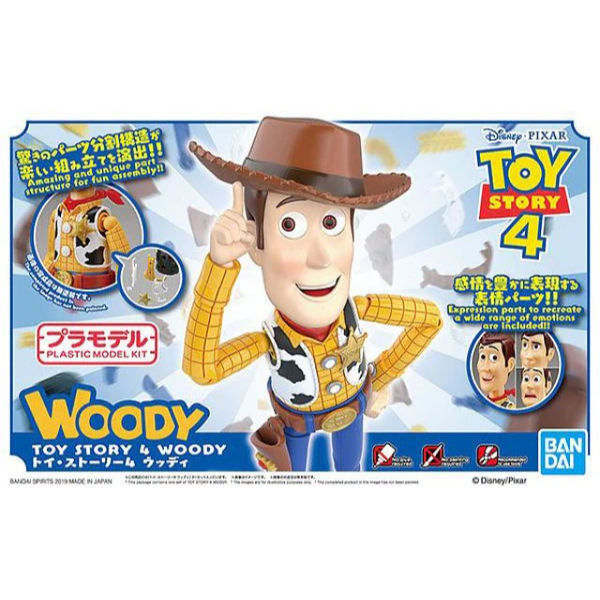 Bandai Woody Toy Story 4 Model Kit