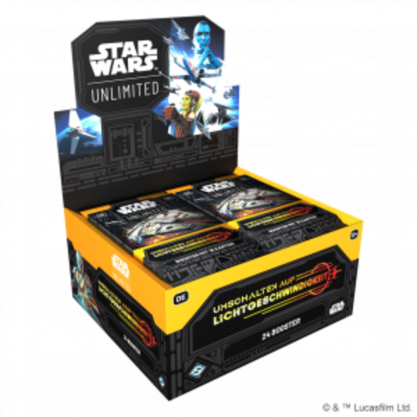 Star Wars Unlimited Jump To Lightspeed Booster Box