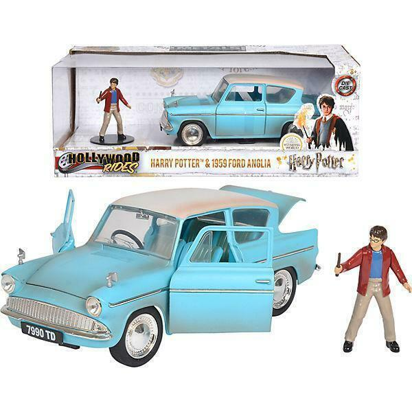 Jada 1:24 Hollywood Rides Harry Potter & 1959 Ford Anglia