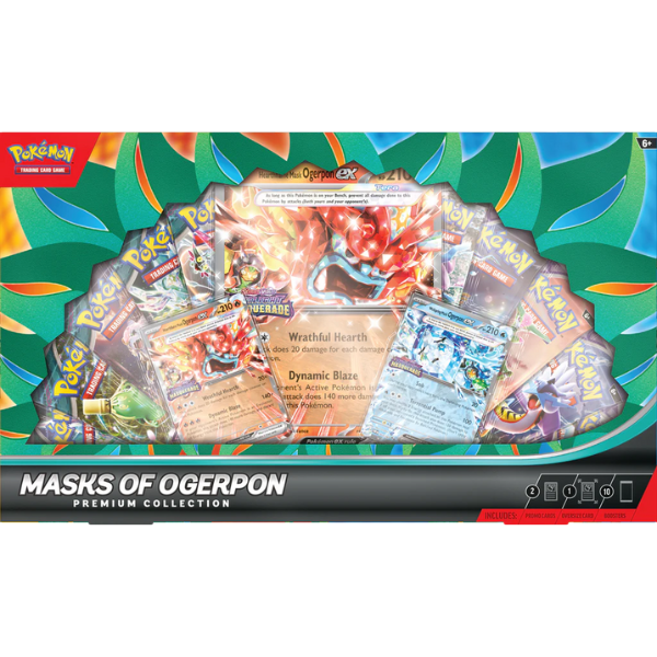 Pokemon TCG Masks of Ogerpon Premium Collection *Limit 2 Per Household