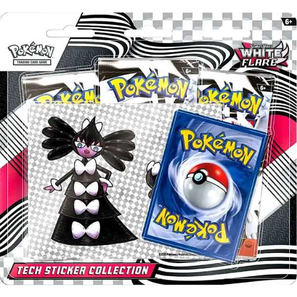 Pokémon TCG - Scarlet & Violet - White Flare - Tech Sticker Collection
