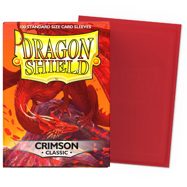 Dragon Shield Classic Sleeves Crimson Arteris 100ct