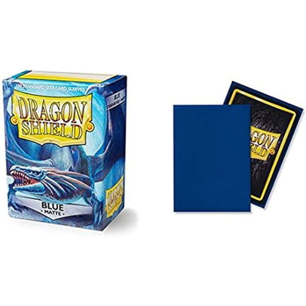 Dragon Shield Matte Sleeves Blue Dennaesor 100ct