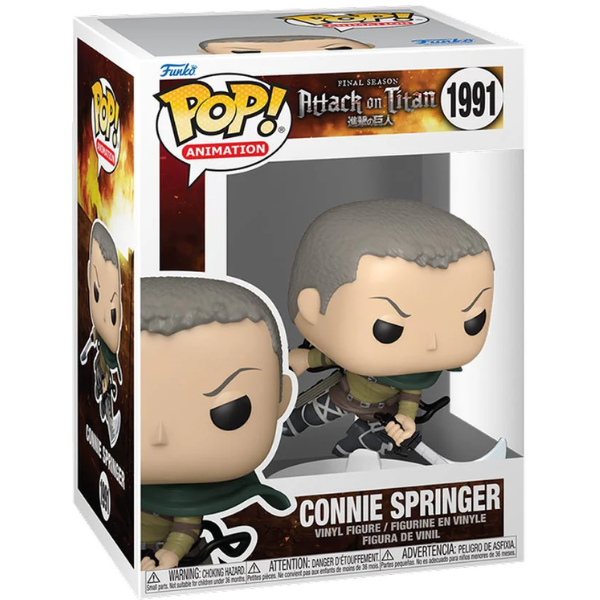 Funko Pop Animation (1991) Attack on Titan Connie Springer