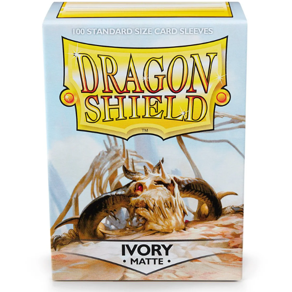 Dragon Shield Matte Sleeves Ivory Ogier 100ct