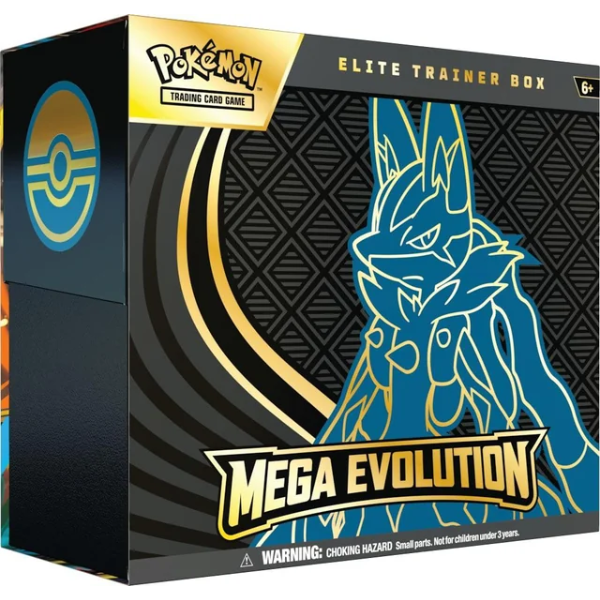 Pokémon TCG - Mega Evolution Base - Elite Trainer Box - Lucario