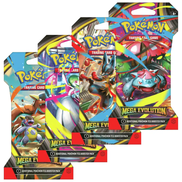Pokémon TCG - Mega Evolution Base - Sleeved Blister Pack