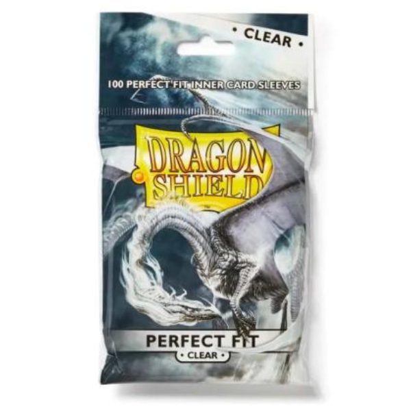 Dragon Shield Perfect Fit Sleeves Clear Sanctus 100ct