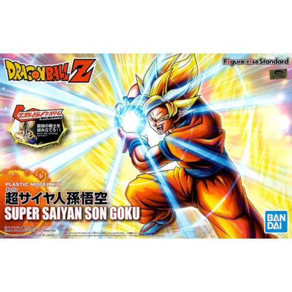 Bandai Figure Rise Standard Super Saiyan Son Goku Model Kit Dragonball Z