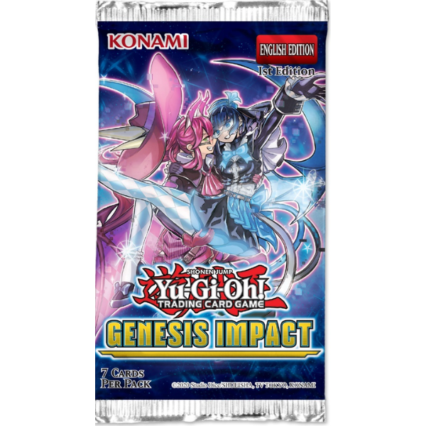 Yugioh - Genesis Impact Booster Pack 1st Edition