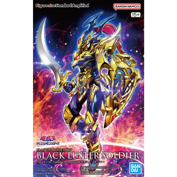 Bandai Figure Rise Standard Amplified Black Luster Soldier Model Kit Yugioh