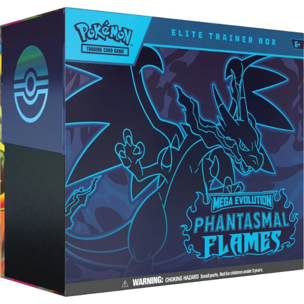 Pokémon TCG - Mega Evolution ME02 - Phantasmal Flames - Elite Trainer Box