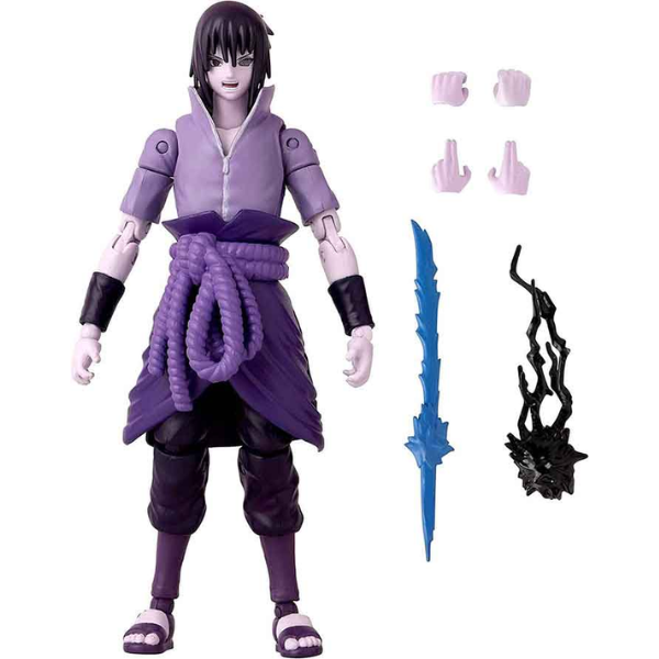 Bandai Anime Heroes Sasuke Uchiha Rinnegan Action Figure