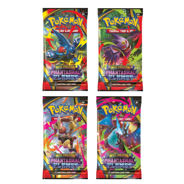 Pokémon TCG - Mega Evolution ME02 - Phantasmal Flames - Booster Pack