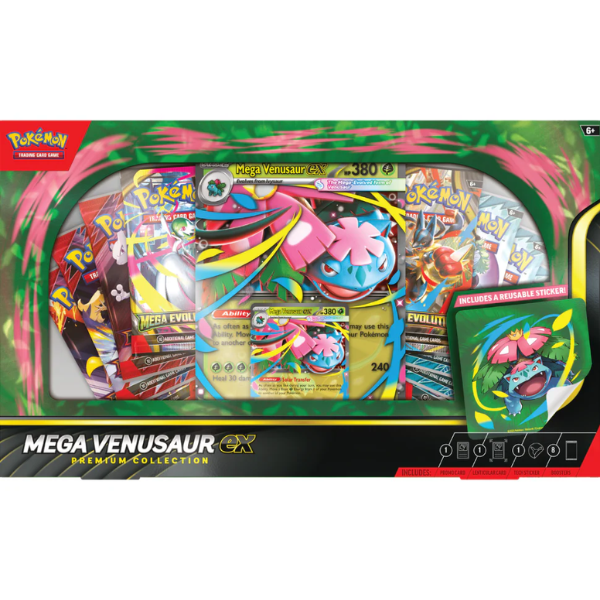 Pokemon TCG Mega Venusaur Ex Premium Collection