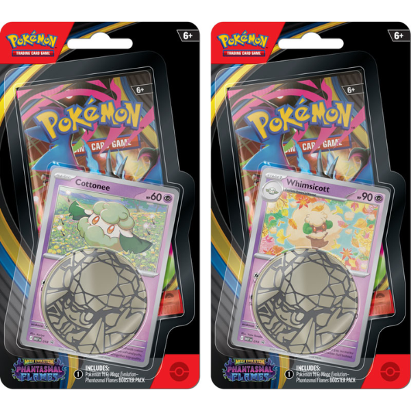 Pokémon TCG - Mega Evolution ME02 - Phantasmal Flames Checklane Blister