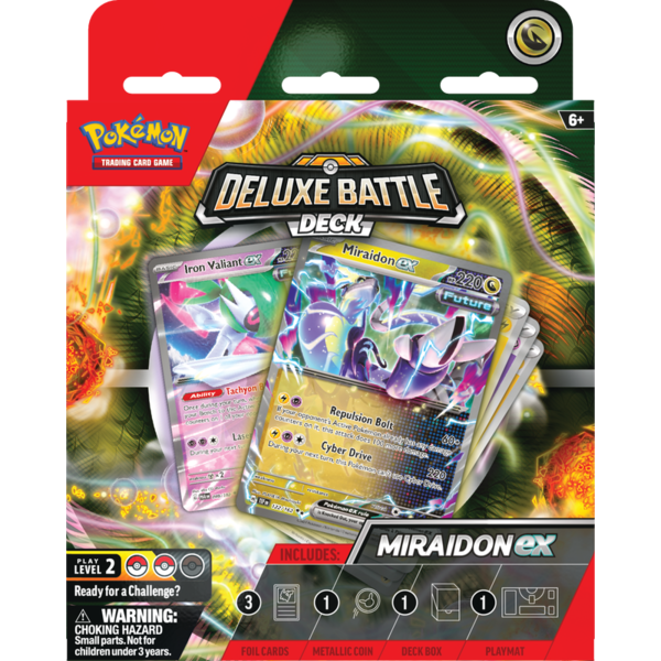Pokemon TCG Deluxe Battle Deck Miraidon EX Level 2