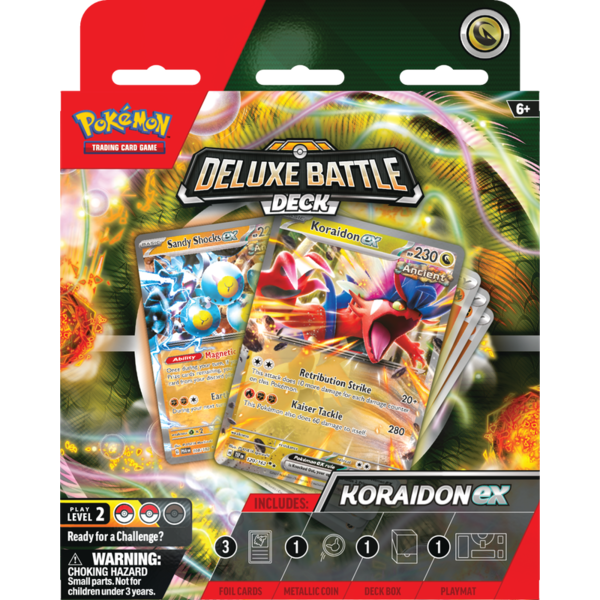 Pokemon TCG Deluxe Battle Deck Koraidon EX Level 2