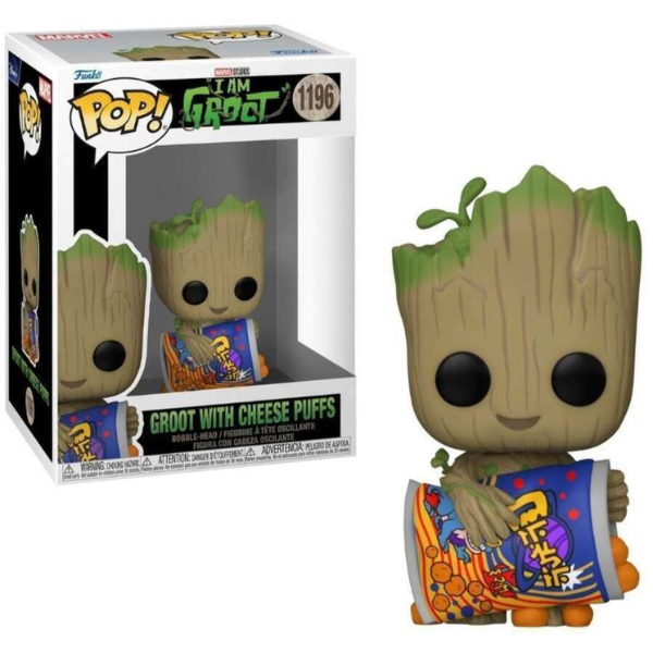 Funko Pop (1196) Groot With Cheese Puffs