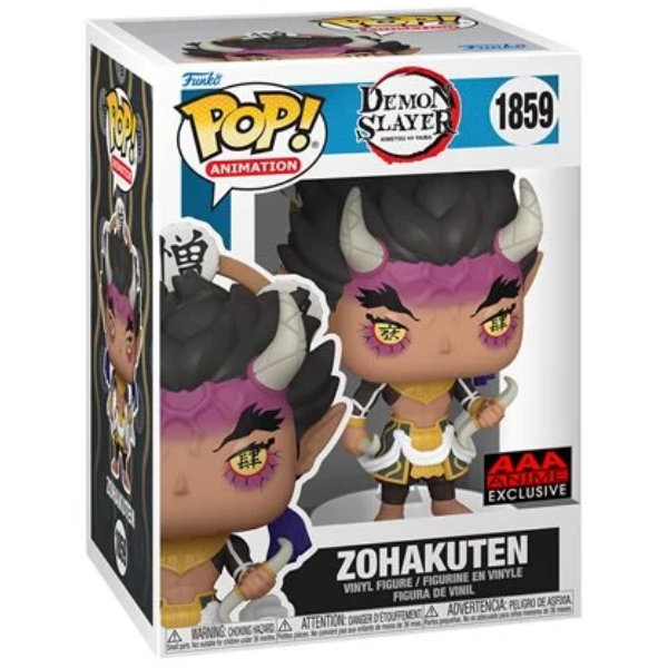 Funko Pop Animation (1859) Zohakuten Demon Slayer AAA Exclusive