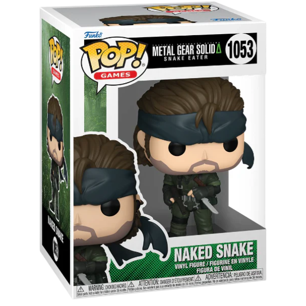 Funko Pop Games (1053) Naked Snake Metal Gear Solid