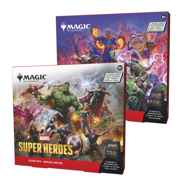 Magic: The Gathering Marvel Super Heroes Scene Box
