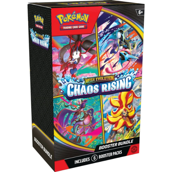 Pokémon TCG - Mega Evolution ME04 - Chaos Rising Booster Bundle