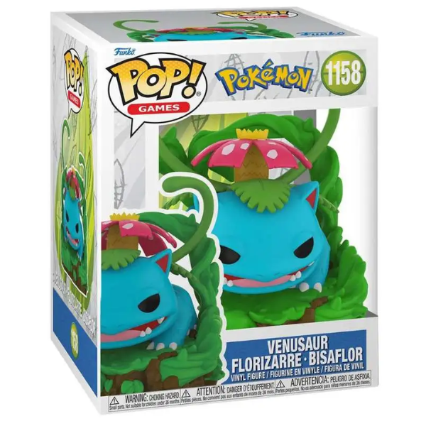 Funko Pop Games (1158) Venusaur Premium
