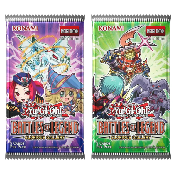 Yugioh - Battles of Legend Glorious Gallery Booster Pack 1st Edition