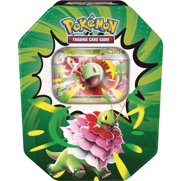 Pokémon TCG - Mega Evolution ME2.5 - Ascended Heroes - Mega Meganium Tin