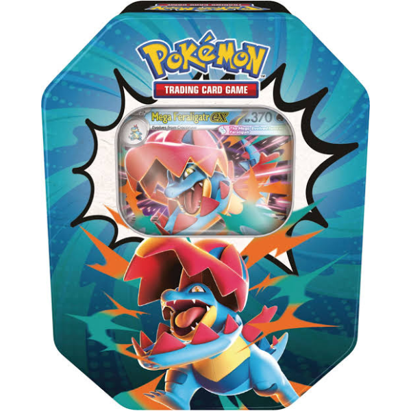 Pokémon TCG - Mega Evolution ME2.5 - Ascended Heroes - Mega Feraligatr Tin