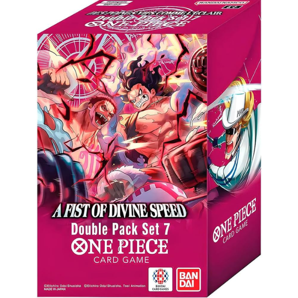 One Piece TCG DP-07 A Fist of Divine Speed Double Pack Vol 7