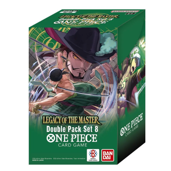 One Piece TCG DP-08 Legacy of The Master Double Pack Vol 8