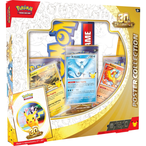 *VTR Rewards Members Only* Pokémon TCG - 30th Celebration - Poster Collection