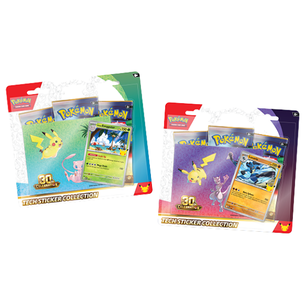 *VTR Rewards Members Only* Pokémon TCG - 30th Celebration - Tech Sticker Collection