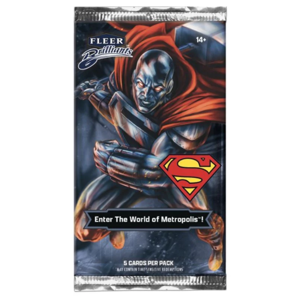 Fleer Brilliants Superman TCG Booster Pack