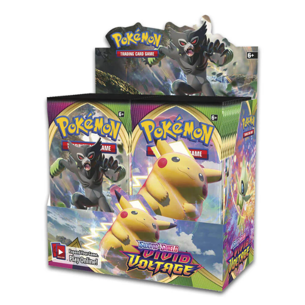 Pokémon TCG Sword & Shield Vivid Voltage Booster Box