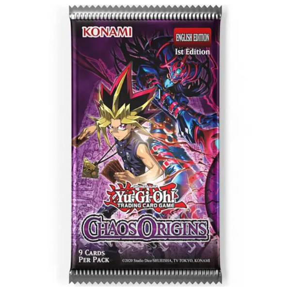 Yugioh - Chaos Origins Booster Pack 1st Edition
