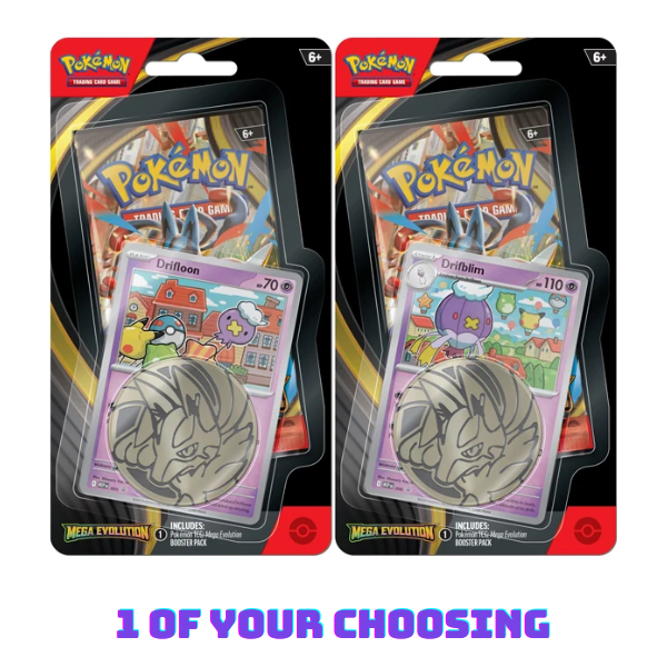 Pokémon TCG - Mega Evolution Base - Checklane Blister