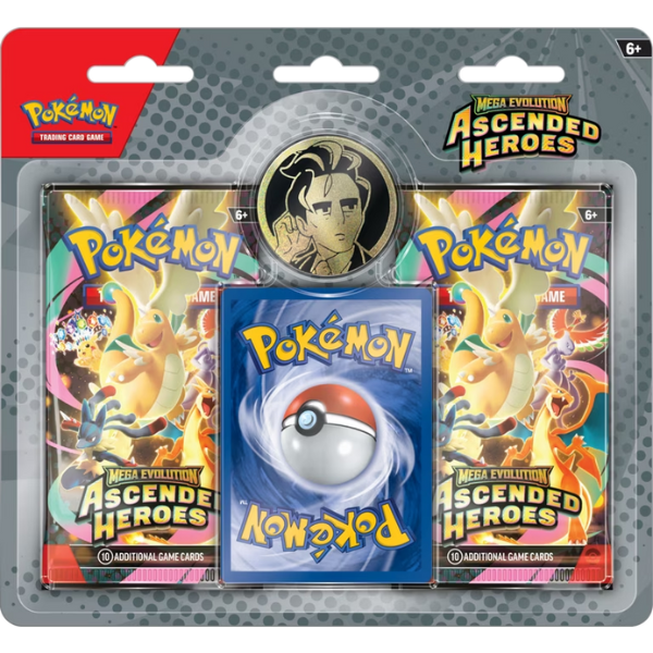 Pokémon TCG - Mega Evolution ME2.5 - Ascended Heroes - 2-Pack Blister