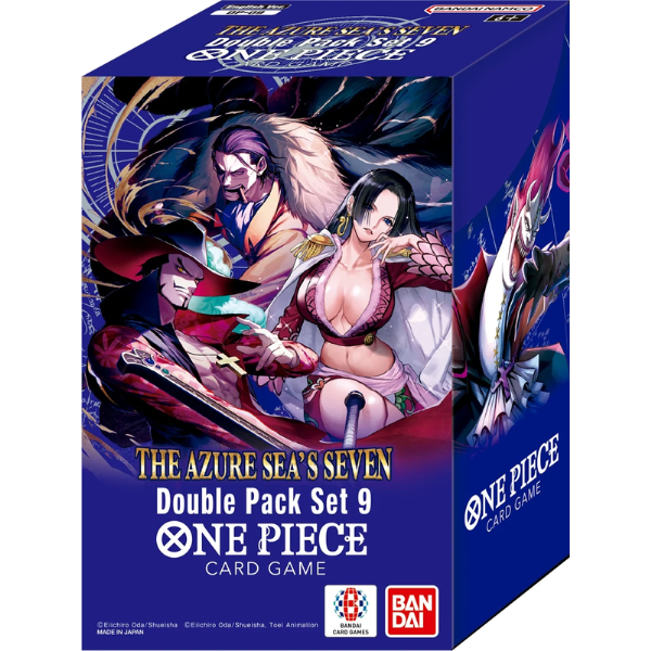 One Piece TCG DP-09 The Azure Sea's Seven Double Pack Vol 9