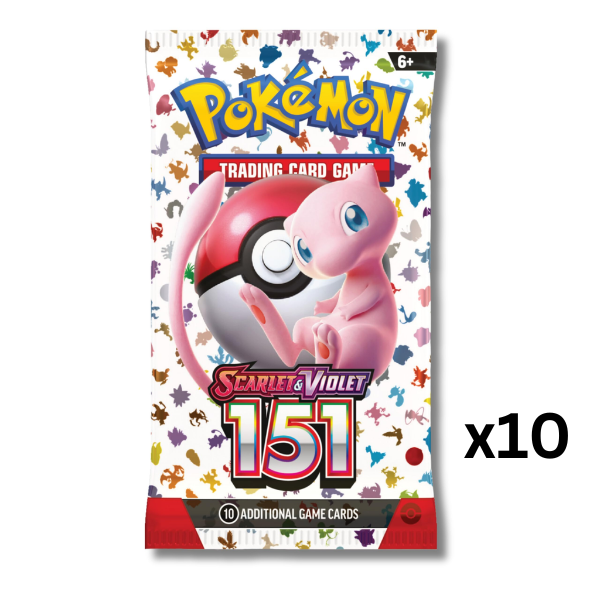 Pokémon TCG Scarlet & Violet 151 Booster Pack Bundle of 10 Packs