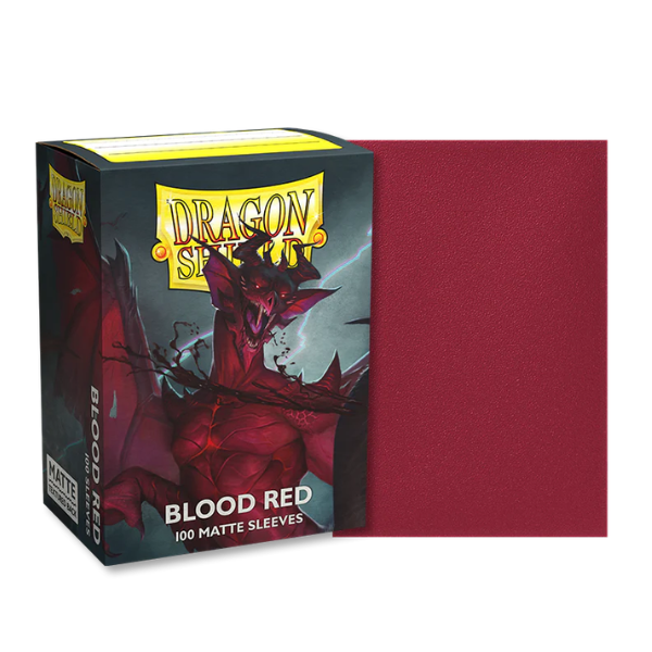 Dragon Shield Matte Sleeves Blood Red Simurag 100ct