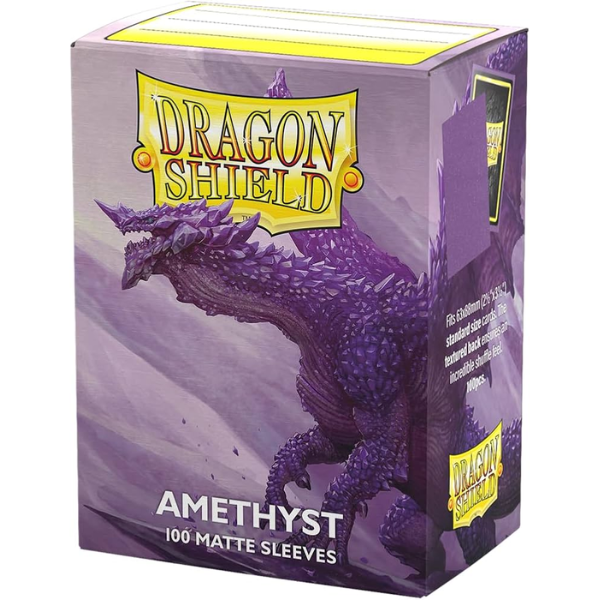 Dragon Shield Matte Sleeves Amethyst Krys 100ct